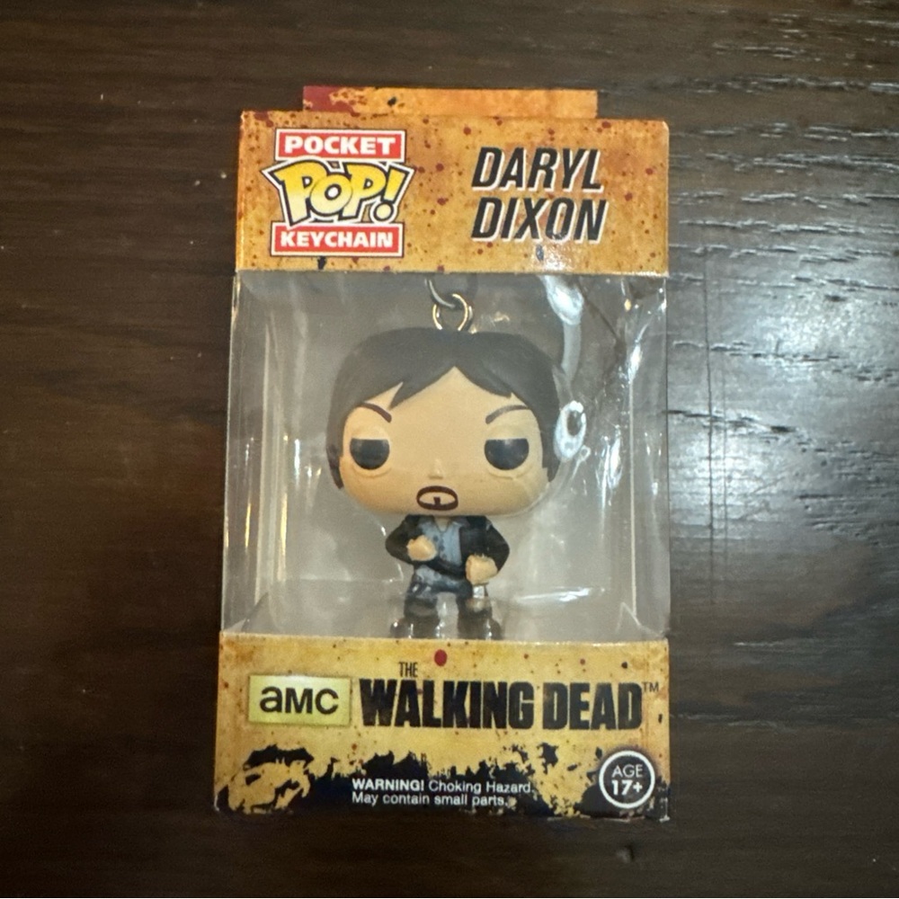 Funko Pop! Daryl Dixon Pocket Pop AMC The Walking Dead Keychain
